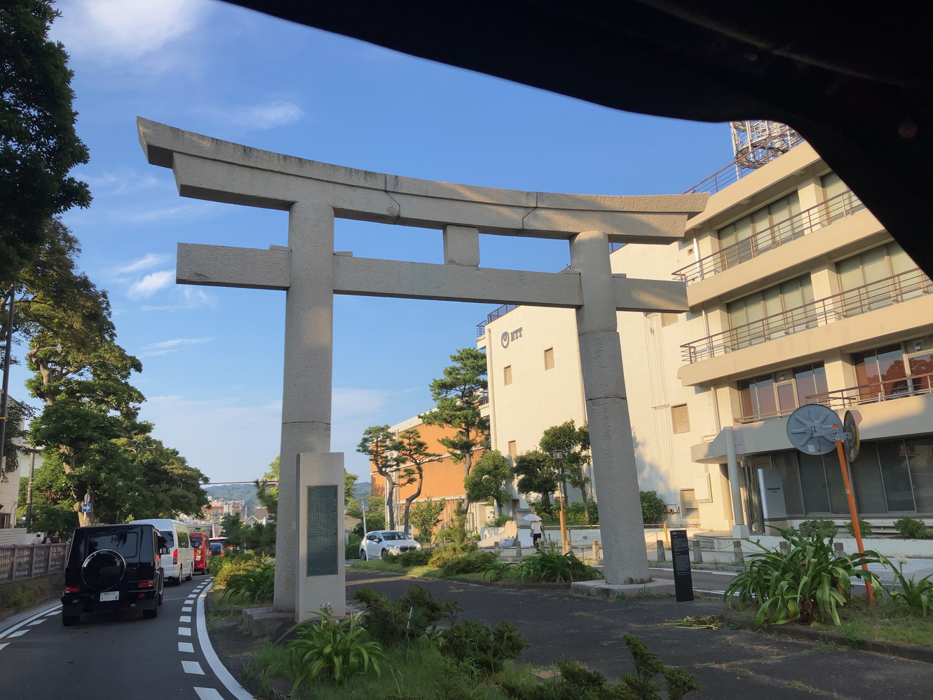 道中寄ってくれたシリーズ② 鶴岡八幡宮 一ノ鳥居