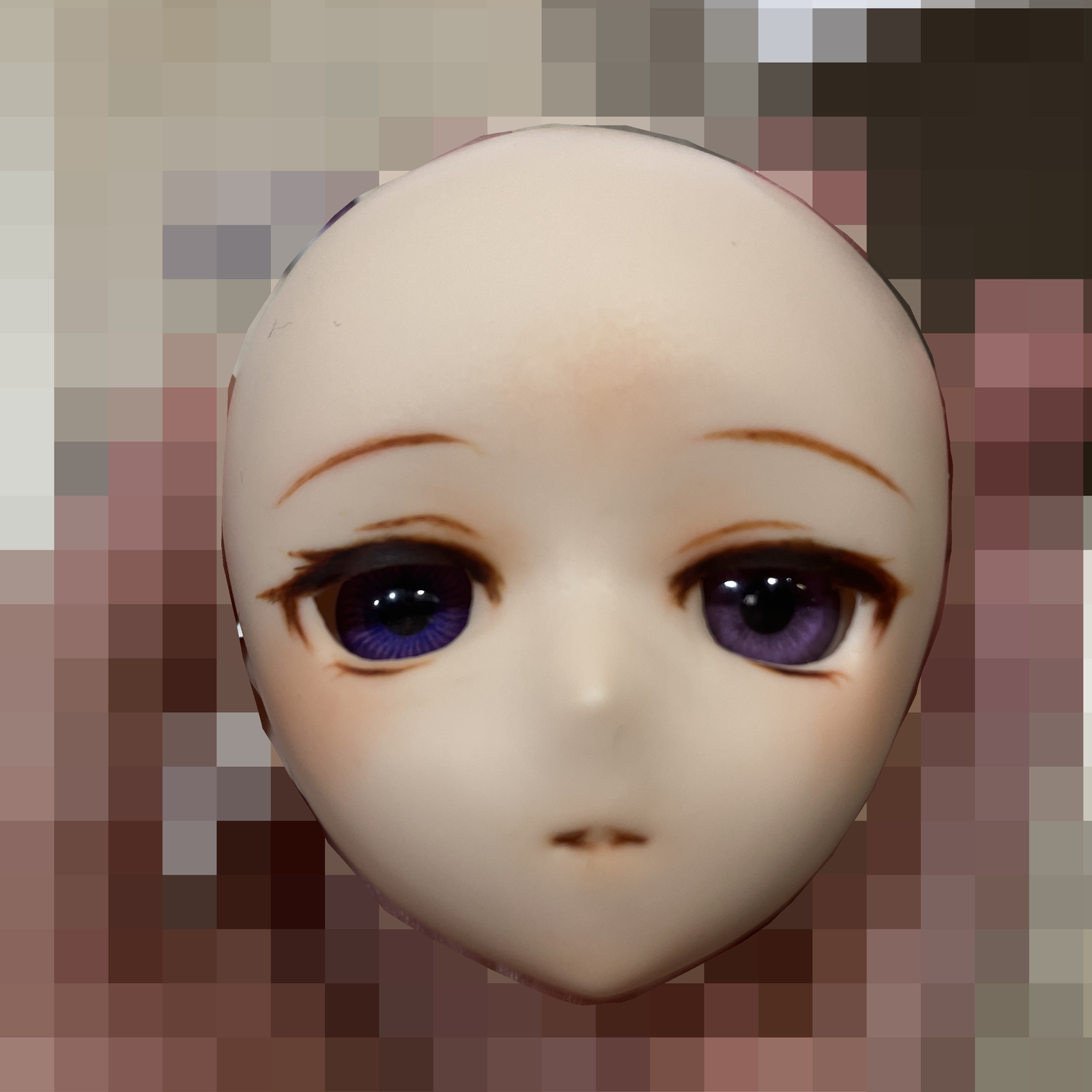 アイの色が左右で違うのは撮影用にその場でお借りしたものだからです